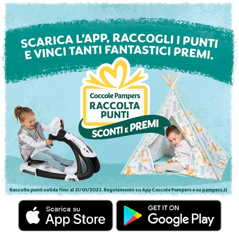 Couches Pampers Sun and Moon Midi, taille 3 (4-9 kg), 120 couches