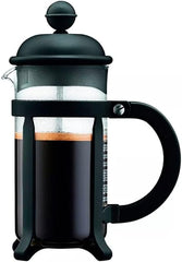 Bodum 1908-01 Cafetière Java, 8 tasses, 1 L, multicouche, noir, 10,6 x 16,3 x 24,5 cm, 6 pièces