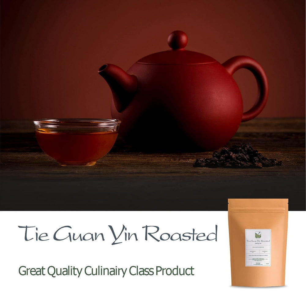 Thé Oolong Tie Guan Yin - Thé bleu rôti Ti Kuan Yin Chine - Thé chinois Wu Long Tieguanyin - Thé bleu Thé Olongh Thé Olongo