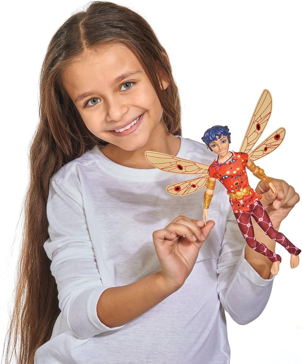 Simba 109480091 - Mia an Me Dressing Doll Mo, Elf cu aripi și picioare mobile, accesorii 6X și inel de prietenie, 24.5Cm, de la 3 ani [Exclusiv pe Amazon] Papusi Naty Shop