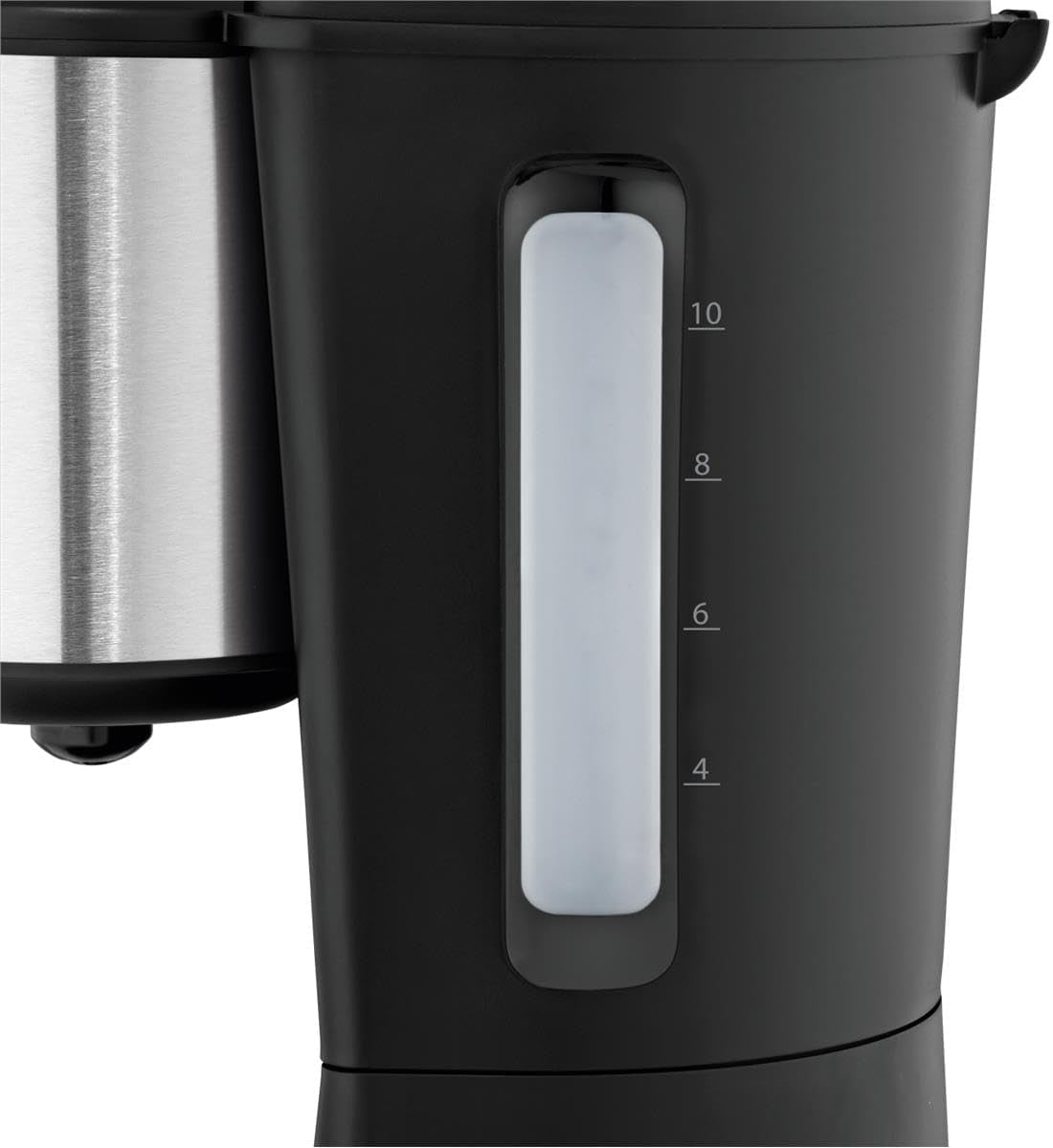 Machine à expresso WMF Bueno avec carafe en verre, café filtre, 10 tasses, bouton marche/arrêt, système anti-goutte, filtre oscillant, arrêt automatique, plaque chauffante, 1000 W