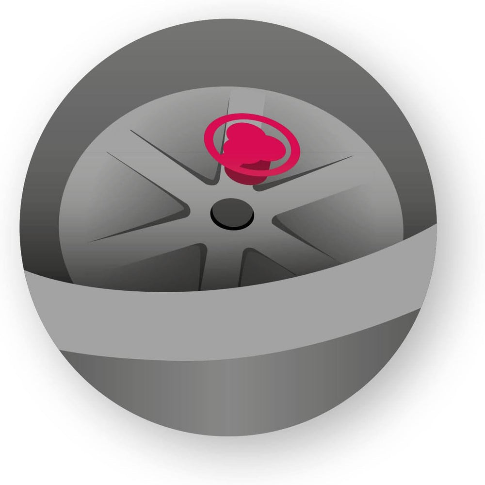 Scheurich Wave Globe High, récipient haut en plastique, granit noir, diamètre 29,8 cm, hauteur 40 cm, volume 6 l.