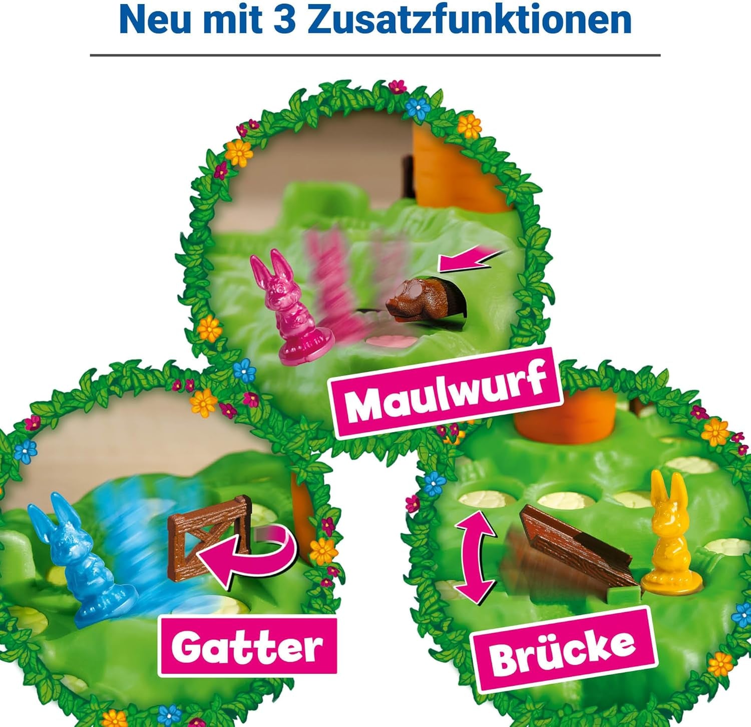 Jeux pour enfants Ravensburger 22343 - Lotti Karotti - Jeu de course pour 2 à 4 joueurs, Jeu pour enfants à partir de 4 ans - Cadeaux d'anniversaire