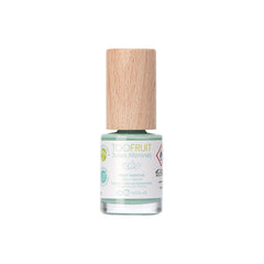 TOOFRUIT Vernis à ongles menthe pour enfants – À base d'eau, amovible, sans solvant, non toxique et sûr, 100 % végétalien, 10 ml