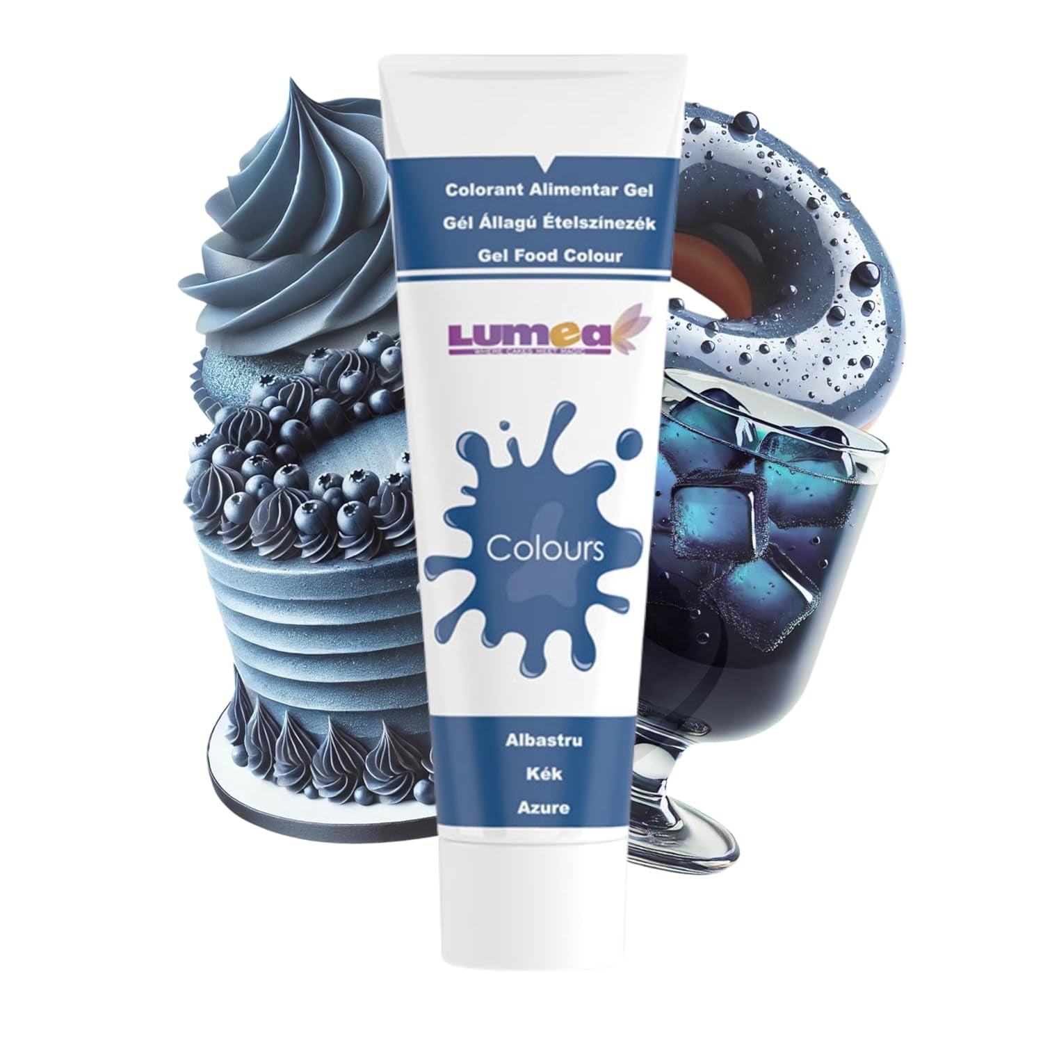 Dekozauber 24 Colorant Alimentaire Rouge, Gel, 30 g, Végétalien, Sans Sucre, Hautement Concentré, Colorant Alimentaire Rouge pour Fondant, Crème au Beurre, Boissons et Plus