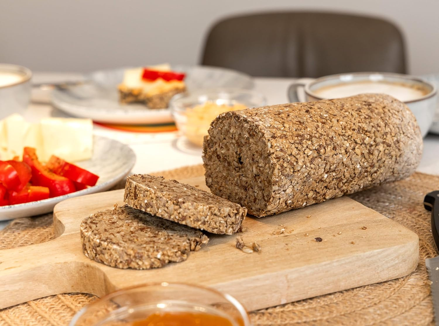 RUF Lieblingsbrot Protein, Brot-Backmischung, Brotmischung, Brotteig-Mischung, Proteinreiches Brot, Glutenfrei, Ohne Mehl & Hefe, 1 X 500G Naty Shop