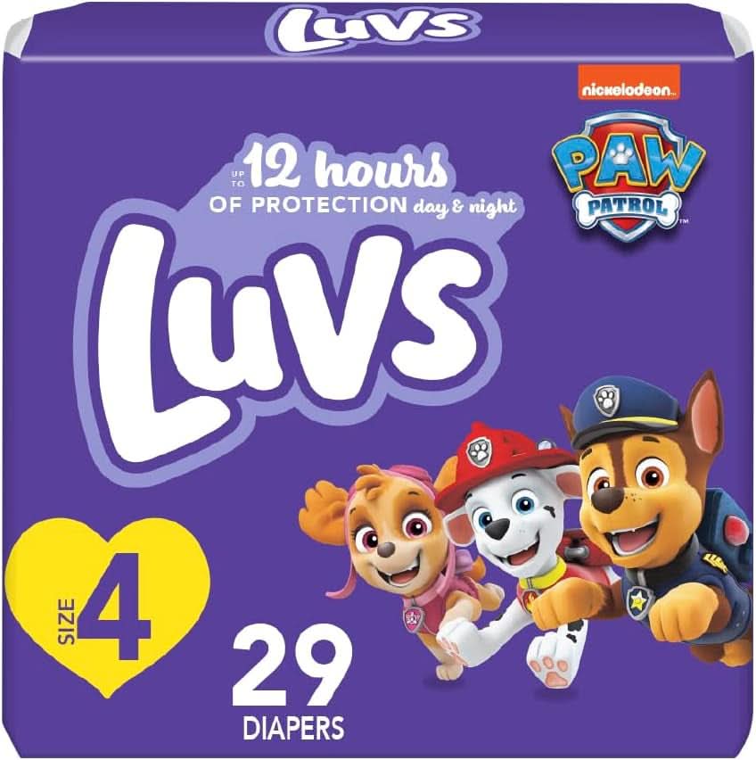 Paw Patrol, Scutece de unică folosință pentru copii Mama si Copilul Naty Shop 29 Size 4