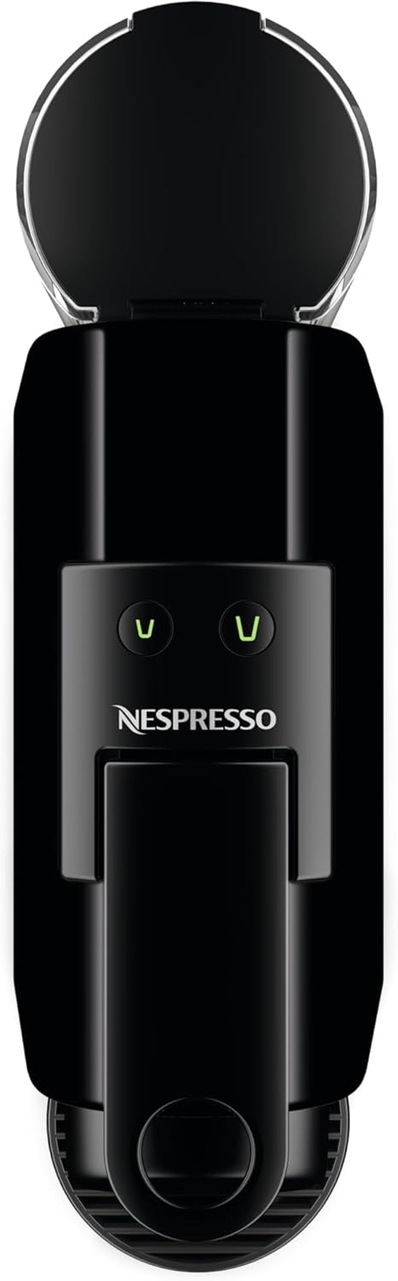 Machine à expresso avec capsules Nespresso De'Longhi Essenza Mini, noir | Pression de la pompe 19 bars | Réservoir d'eau 0,6 l | Pour expresso et poumon | Petite machine à expresso – De bons moments café | EN85.B