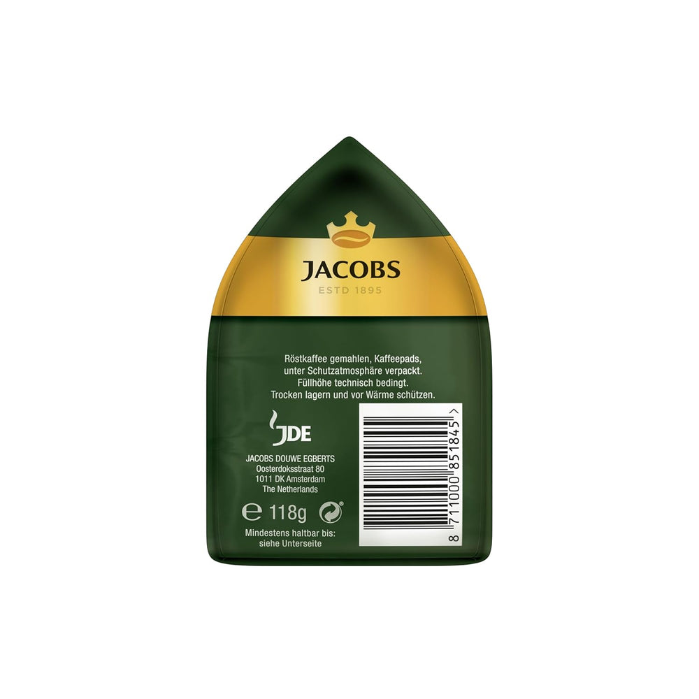 Jacobs Pads Crema Mild, tampons compatibles Senseo, 5 x 18 Getränke, 90 Kaffeepads