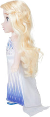 Disney Frozen 2 ELSA die Schneekönigin-Puppe – 35 cm große, bewegliche Puppe in kultigem Modekleid und mit langem wallendem Haar für zusätzliches Spielvergnügen, für Mädchen ab 3 Jahren, 214894