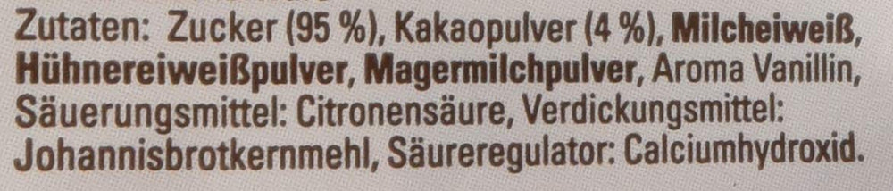 Gouttes fines aromatisées au chocolat, paquet de 18 (18 x 80 g)