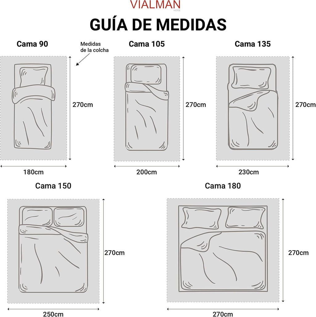 Cuvertură de pat ușoară Sofia 21 Pentru paturi duble cu 180 și 200 cm, Cuvertură de pat Pentru paturi cu 180 și 200 cm, Gri Paturi si Cuverturi Besuche den VIALMAN-Store