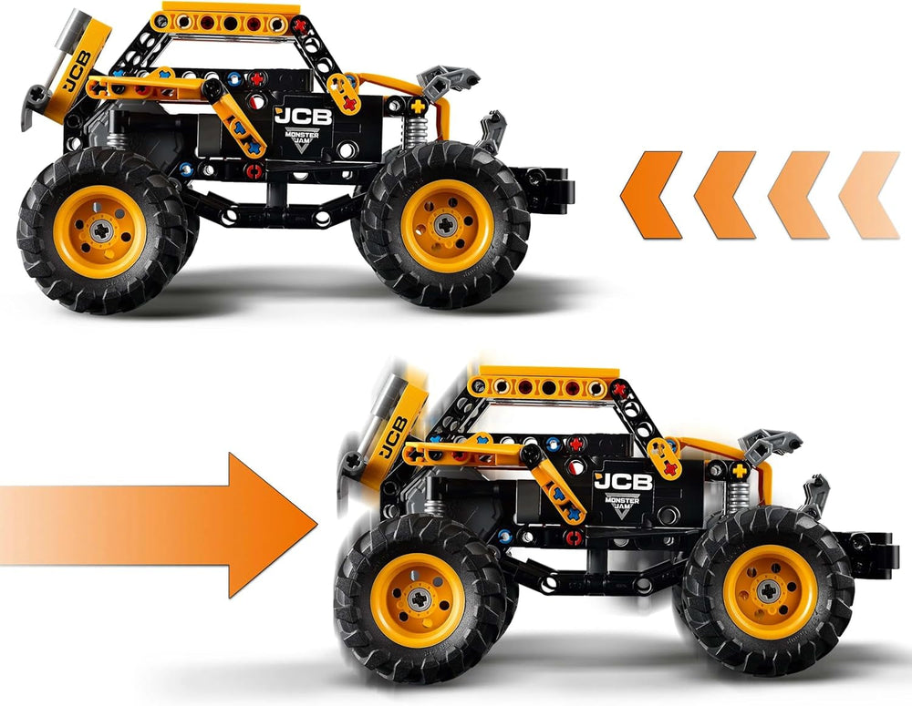 LEGO Technic Monster Jam Digatron, ensemble de jeu Monster Truck pour enfants, jouets de construction pour enfants, garçons et filles à partir de 7 ans, idées cadeaux pour les fans de Monster Trucks et de sport automobile 42199 Jeux de construction Besuche den LEGO-Store