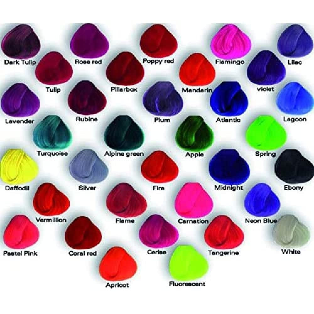 La Riché flamingo roz, roz, 100 ml (1 pachet) Vopsea pentru par Naty Shop Verde (verde alpin) 89 Ml (pachet de 1)