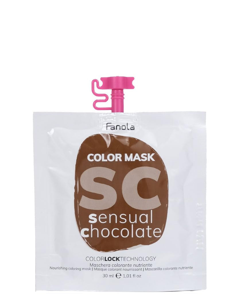 Fanola Color Mask Sensual Chocolate 30 ml Masque capillaire Naty Shop Titre par défaut