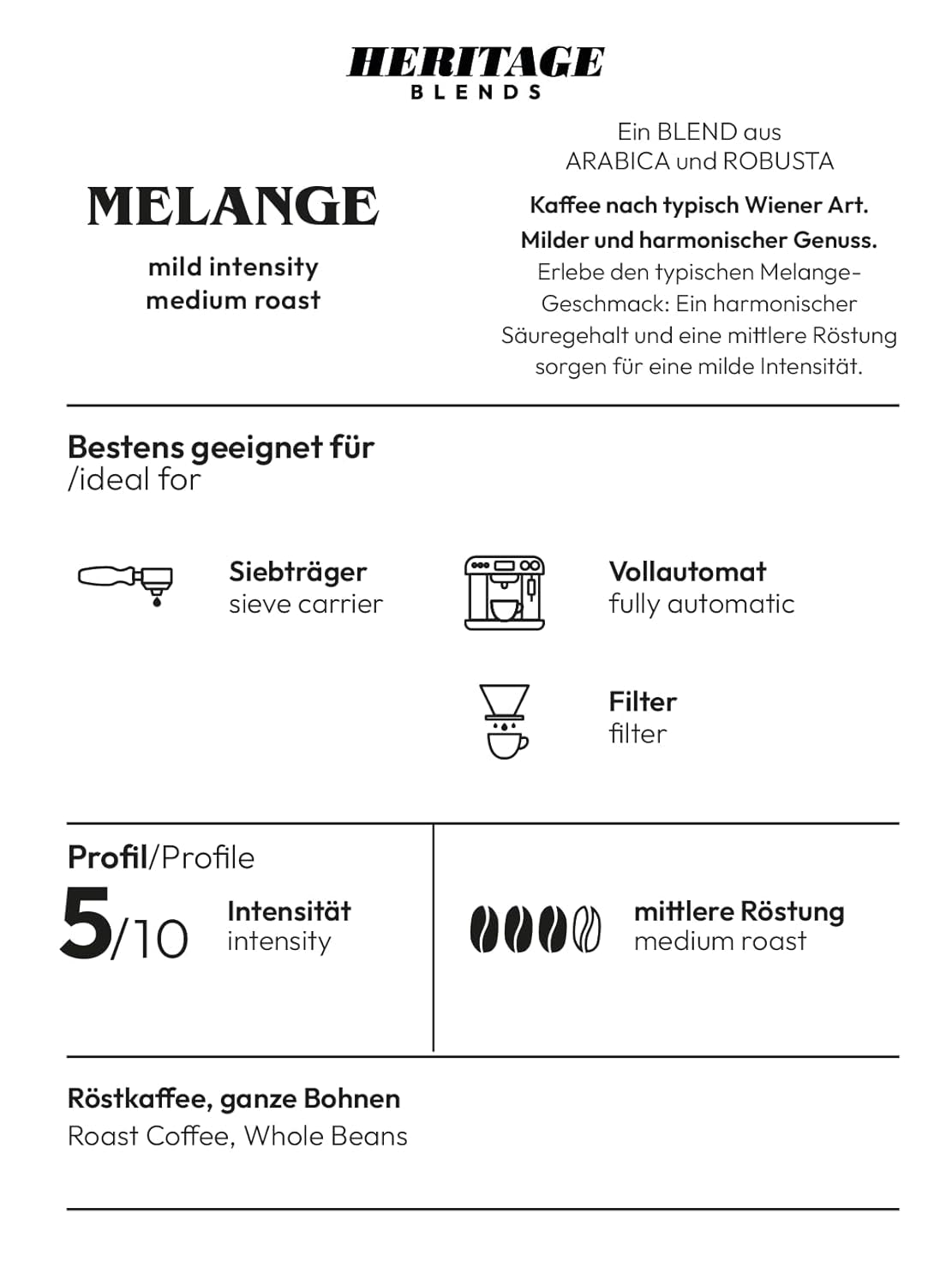 Mélange Héritage 1000g