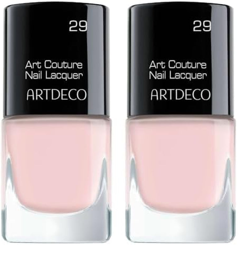 ARTDECO Art Couture Nail Lacquer - Vernis à ongles à effet vinyle brillant unique dans une mini édition - 1 x 5 ml (pack de 2)