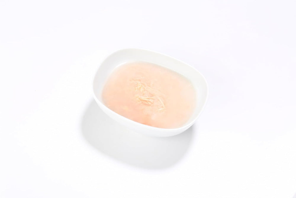 Hrană umedă pentru pisici almo nature HFC Hydration Help – Supă de pui și file de pui – Potrivită pentru uz uman, fără gluten, monoproteină, 50 g, 24 bucăți, 1,2 kg