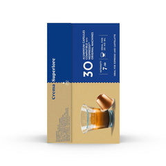 Caffè Borbone Crema Superiore - 90 Kaffeekapseln - riche et crémeux - Compatible avec Nespresso®* Haushalts-Espressomaschinen