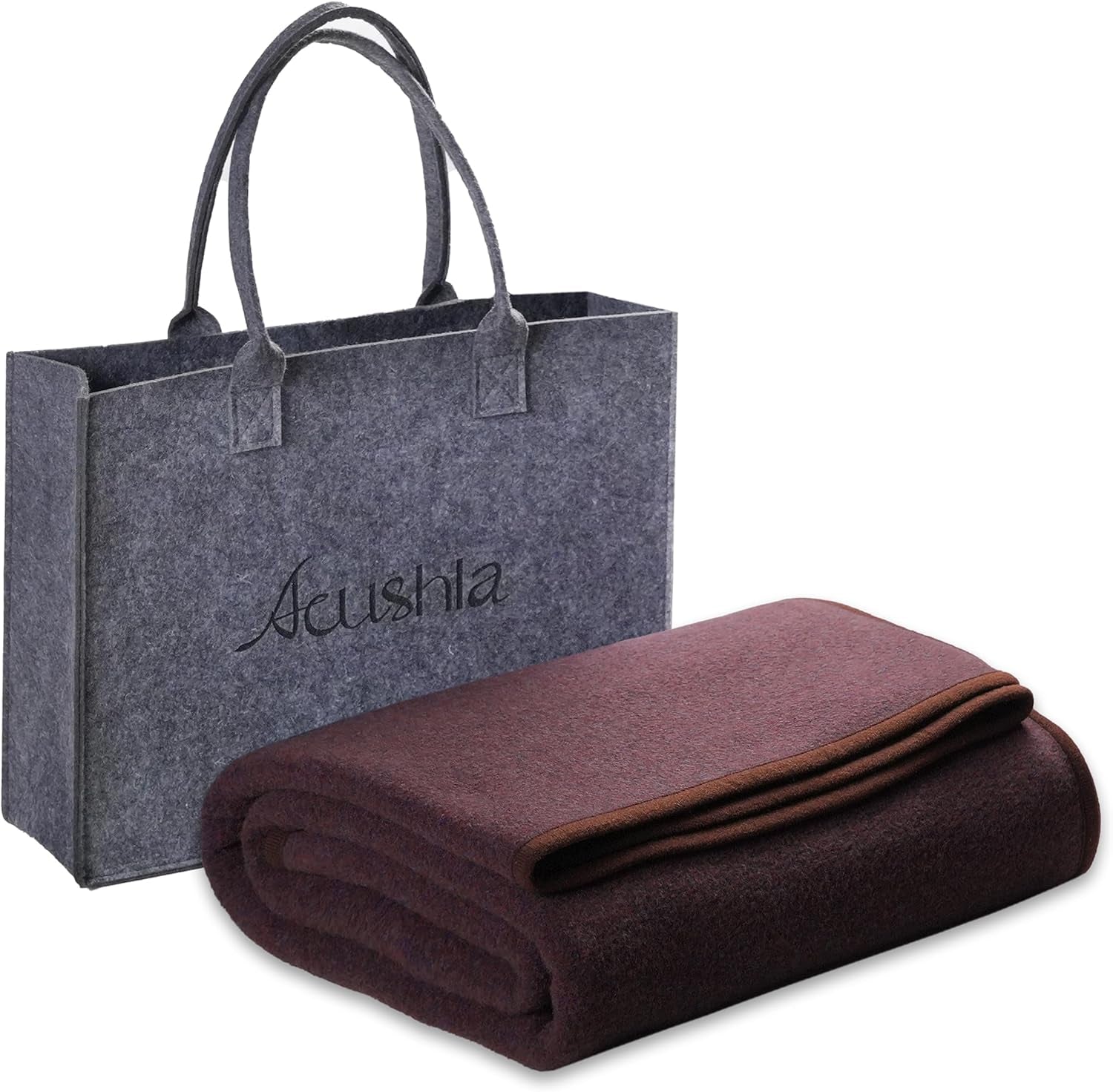 ACUSHLA 200,7 x 160 cm, 1,7 kg, couverture, couverture en laine, couverture de voyage chaude, couverture tricotée, décorative, couvertures pour canapé, chaise, canapé, lit, salon, camping, convient à toutes les saisons Ww203 Lits et couvertures Beuche den ACUSHLA-Store Marron 79" X 59"