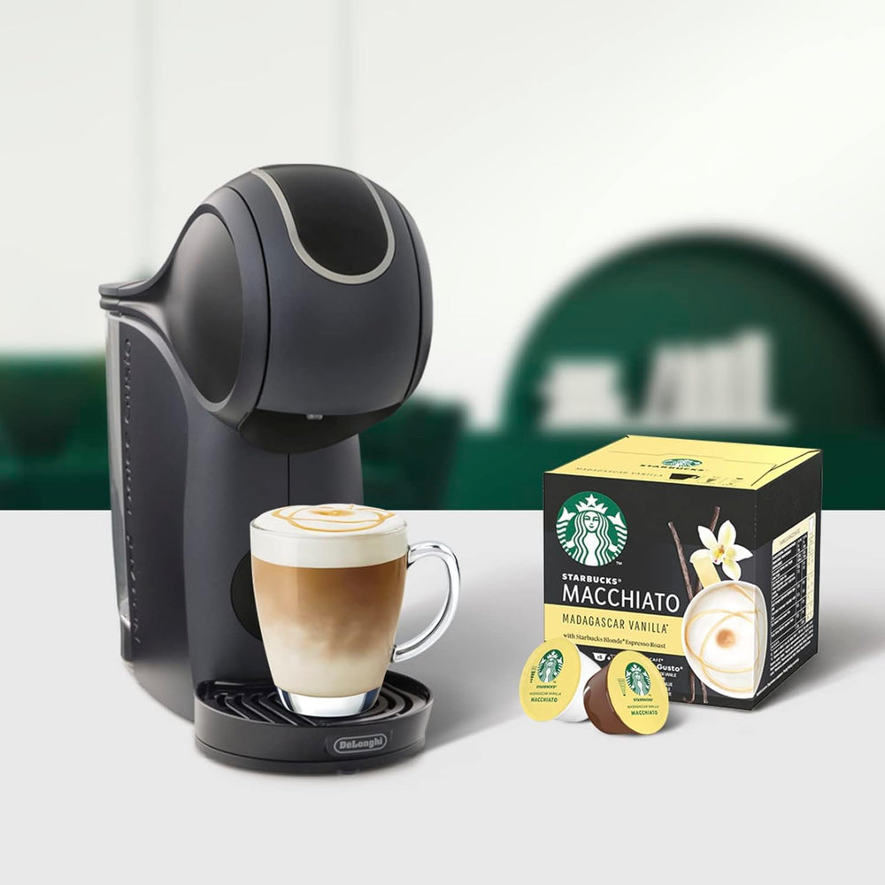 STARBUCKS Probierset, White Cup Variety Pack de Nescafé Dolce Gusto Kaffeekapseln & Vanilla Macchiato de Nescafé Dolce Gusto Kaffeekapseln 6 x 12 (72 Kapseln, 36 Portionen)