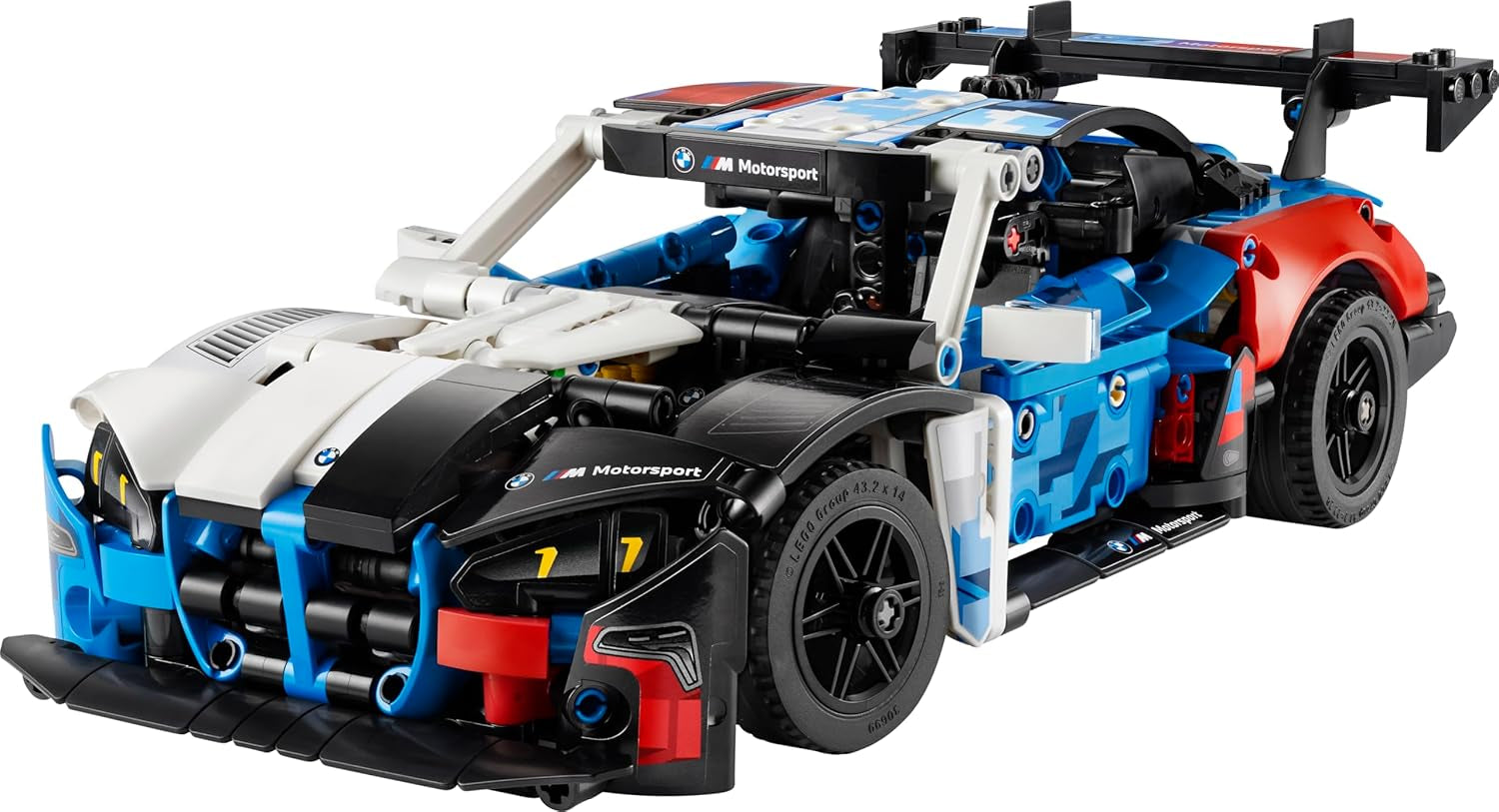 LEGO Technic BMW M4 GT3 EVO Race Car - Modellbausatz mit V6-Motor, Steering & Open Doors - Cadeau de jeu pour les garçons de 11 ans et jeunes fans de sport automobile - 42226