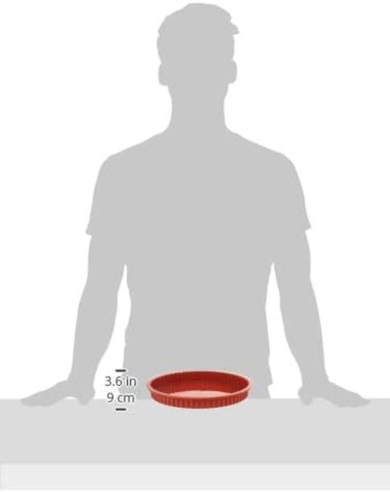 Silikomart SFT426 CROSTATA, Culoare Terracotta Bucatarie Naty Shop