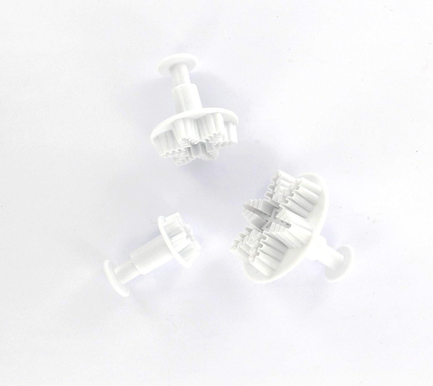 Zenker 43076 boîtes à biscuits flocon de neige 3,5 x 7 cm