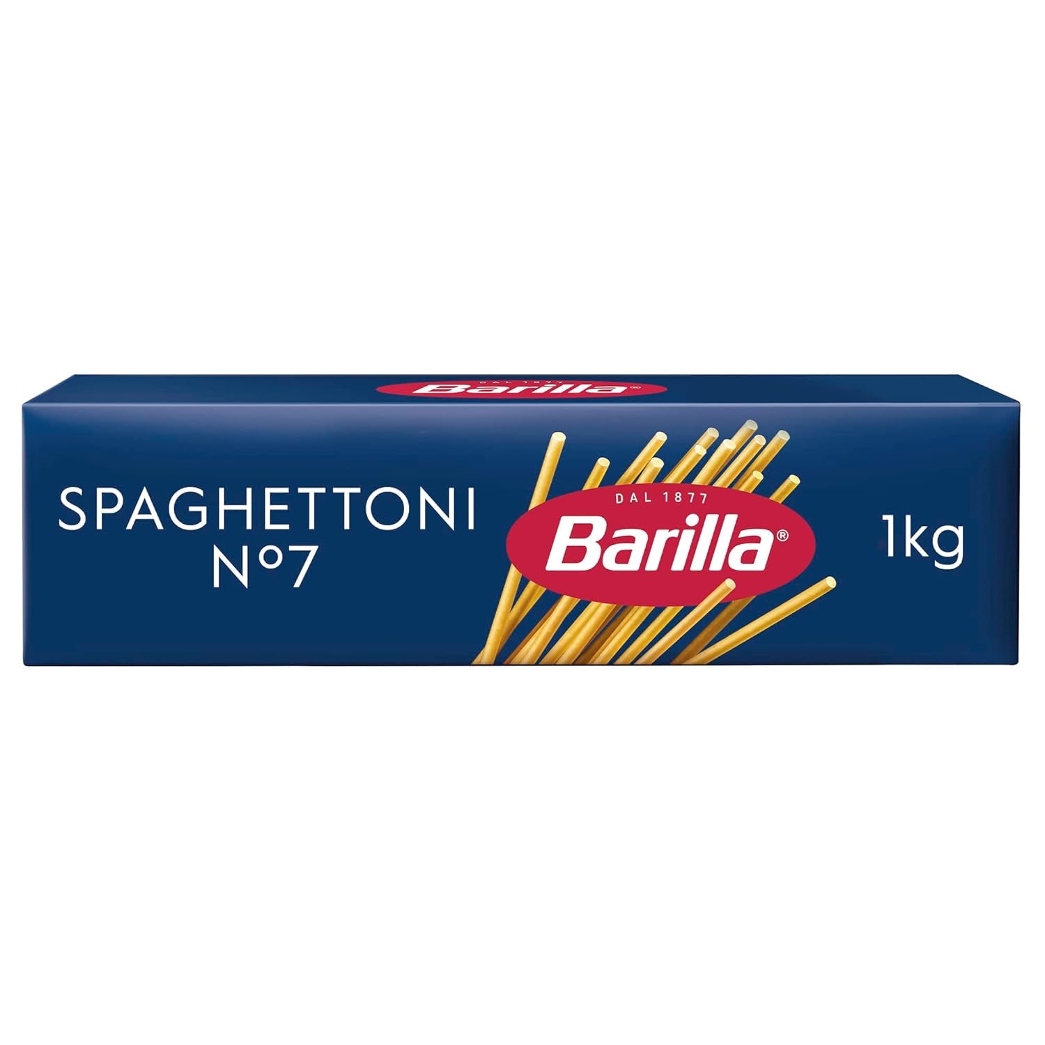 Barilla Pasta Klassische Spaghetti n.5 aus Hartweizen de haute qualité immergé al dente, (1 x 500 g), geschmacklos