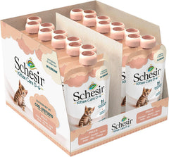 Nourriture humide pour petits chats à la crème de poulet et au poulet - Nourriture humide pour petits chats - Nourriture humide pour chats à la crème de poulet, sans céréales, riche en protéines, vitamines et minéraux (20 sachets x 150 g)