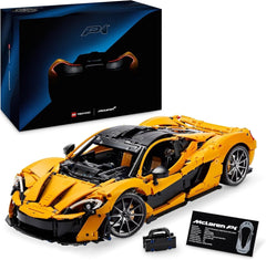LEGO Technic Mclaren P1 Super ensemble de voiture de sport pour adultes fans de voiture cadeau moteur à piston V8 échelle de transmission à 7 vitesses modèle de voiture jouet ensemble de voiture 42172 ensembles de construction Besuche den LEGO-Store Default Title