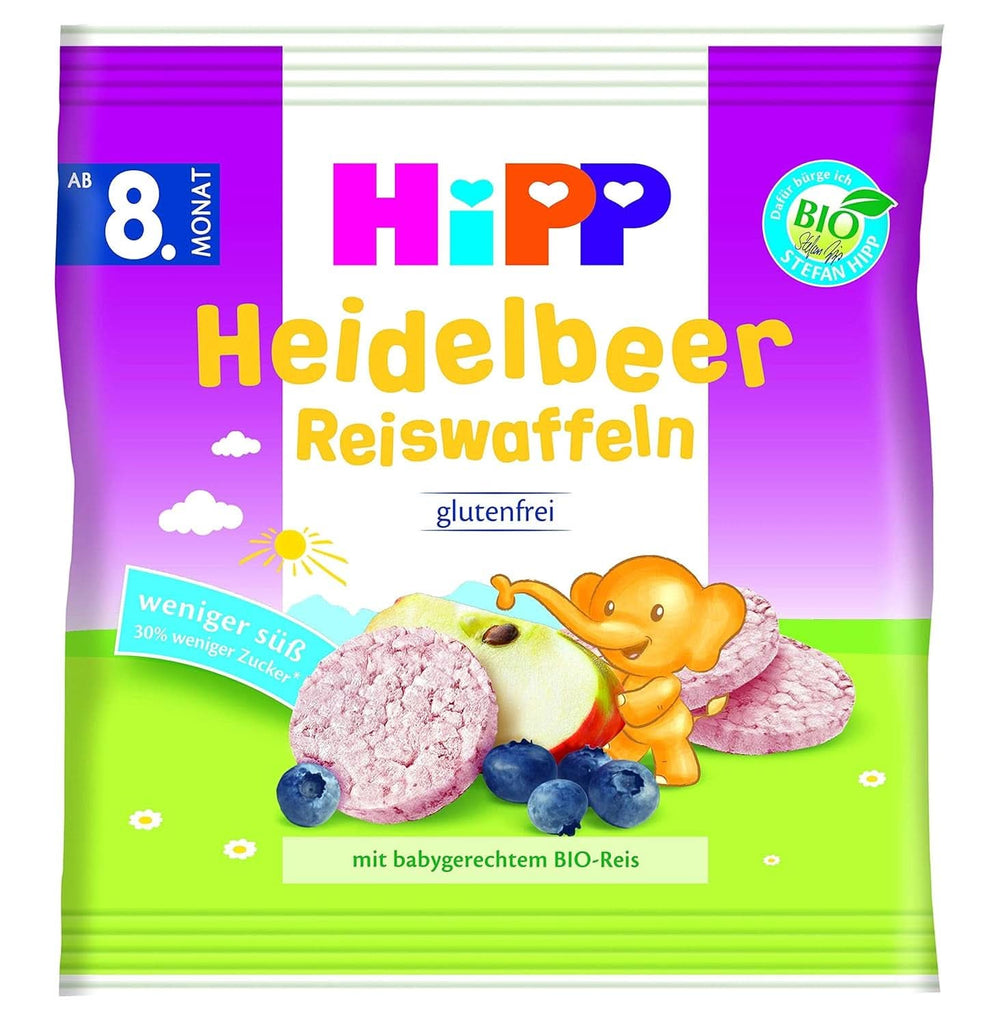 Snacking bio Barres Hipp millet, paquet de 7 (7 x 30g) Mère et Enfant Naty Shop 7 x 30 grammes Groseilles