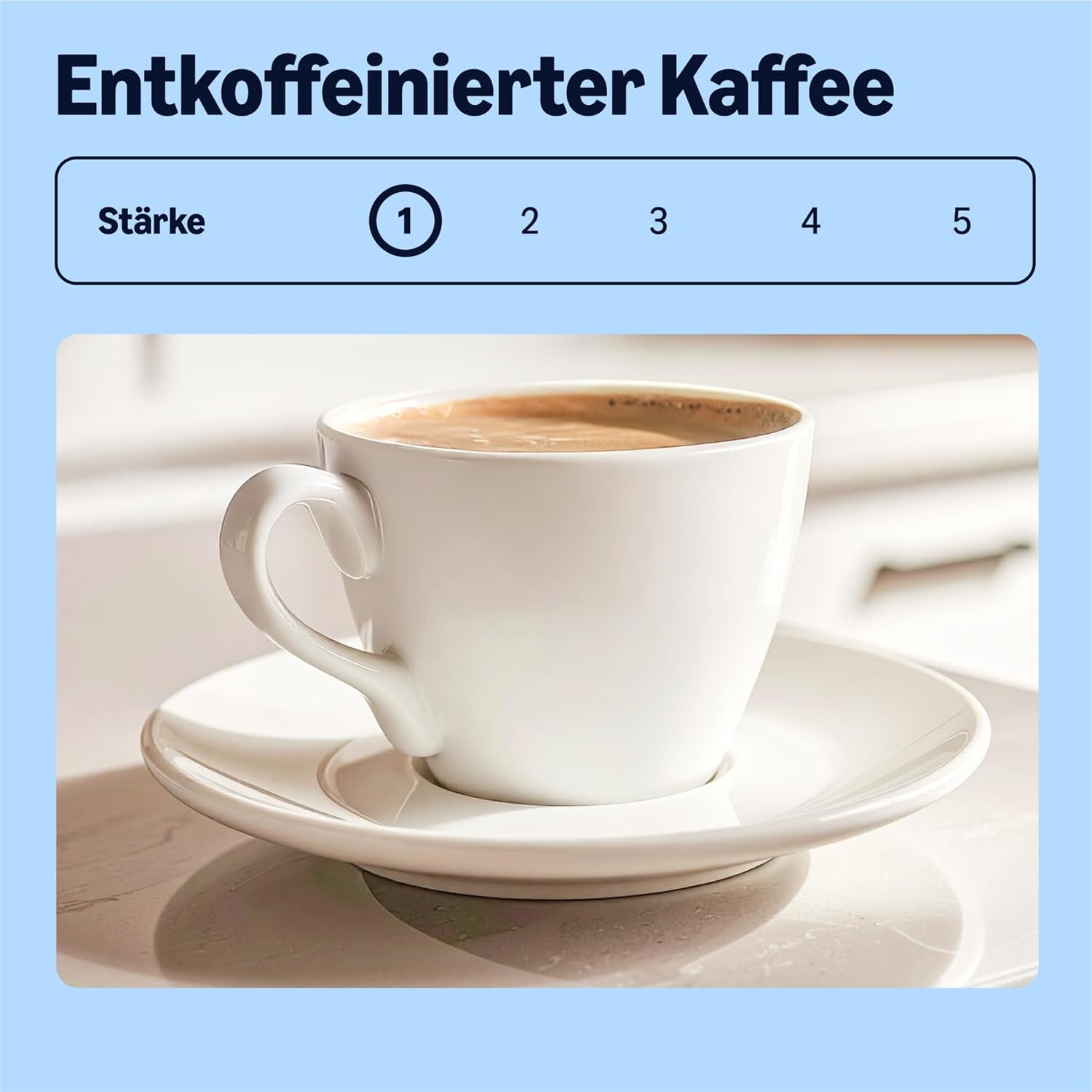 by Amazon Entkoffeinierte 100% Arabica-Kaffeepads, geeignet for Senseo-Maschinen, medium Röstung, 36 Stück (1 Packung mit 36 ​​​​Stück) – Rainforest Alliance certifié