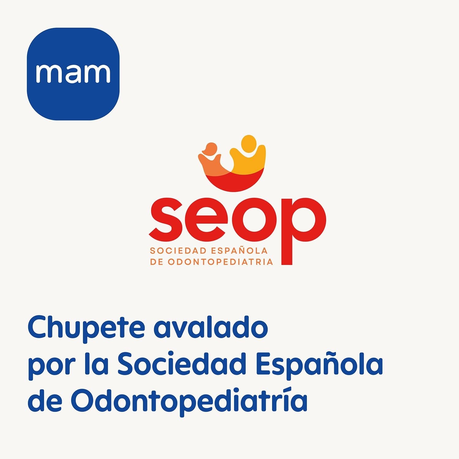 Sucette MAM à partir de 6 mois avec tétine symétrique, plate et flexible, en silicone souple, facile à utiliser, avec boîte auto-stérilisante, Originale, Bleu clair, 2 pièces