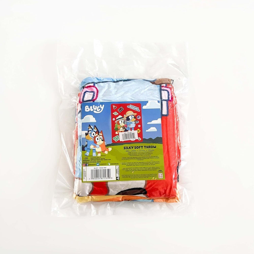 Couverture Northwest Bluey Silk Touch, 116,8 x 152,4 cm, lits et couvertures Roadtrip Northwest