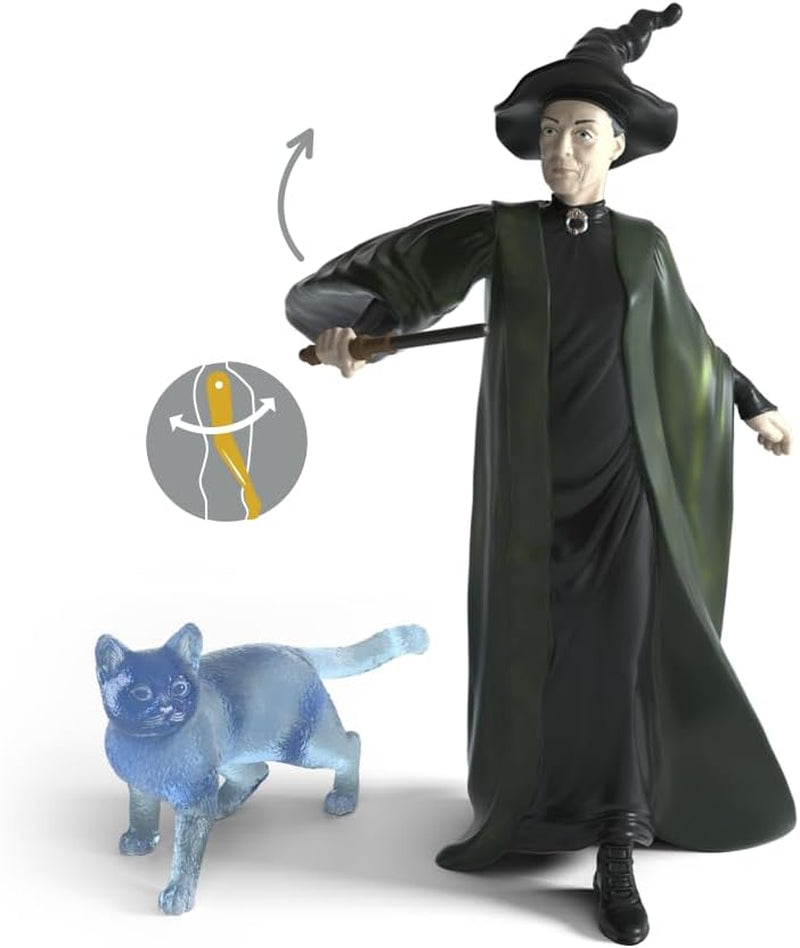 Schleich 42682 Professeur McGonagall & Patronus, Dès 6 ans, HARRY POTTER - Figurine de jeu, 16 X 11 X 18 cm Figurines Naty Shop