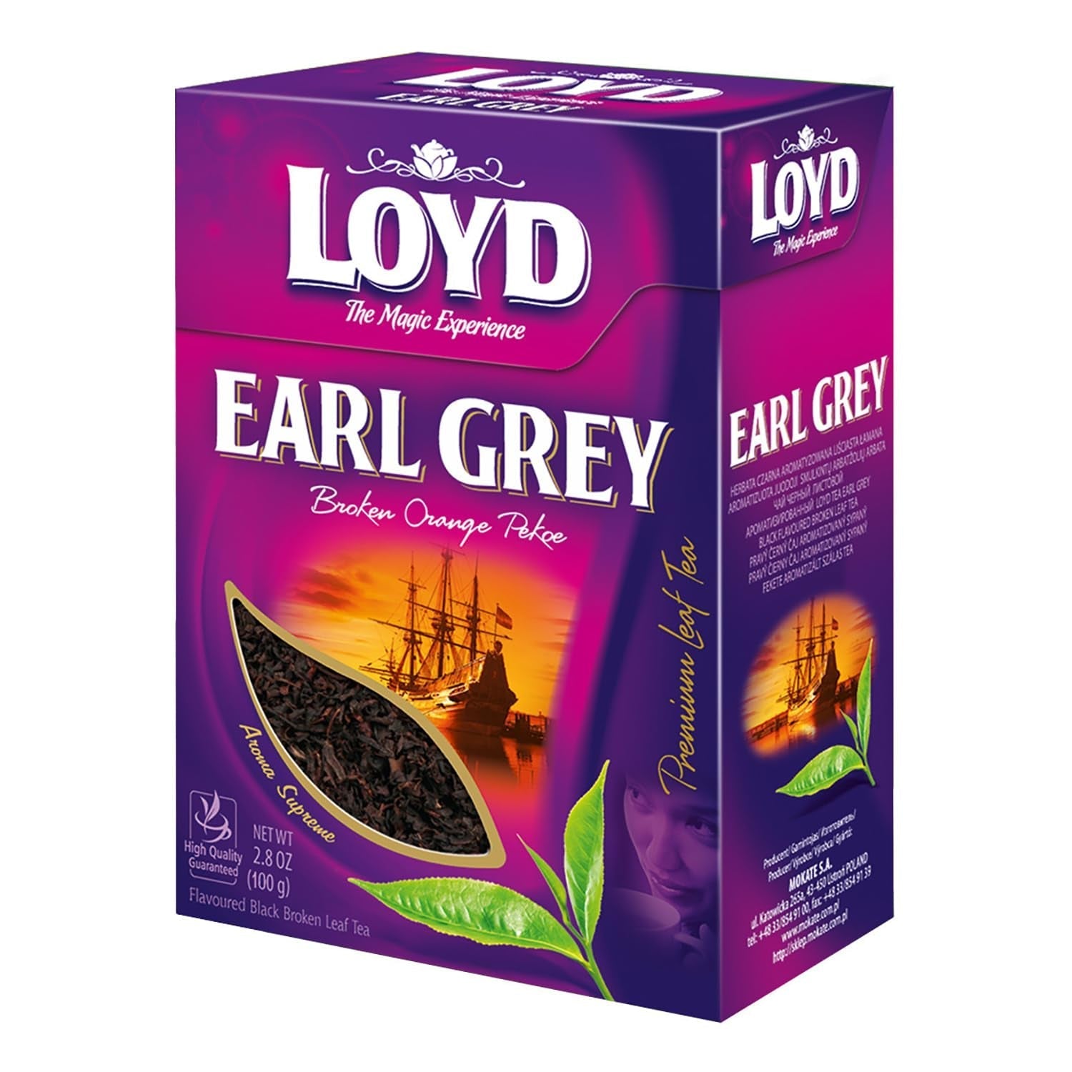 LOYD - YUNNAN Ceai negru cu frunze întregi - Ceai negru 100% natural din China, pentru iubitorii de ceai - Ceai negru cu frunze întregi - Gust intens, postgust delicat de miere și caramel - 80 g