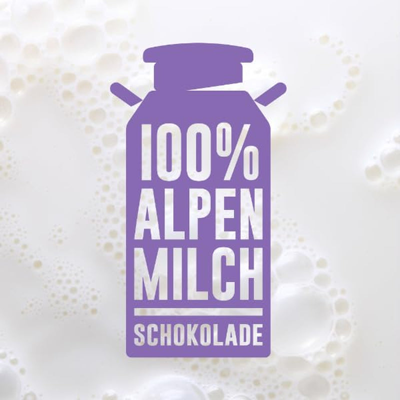 Praliné Milka Félicitations – Chocolat au lait alpin fourré finement crème de lait – 10 x 110g