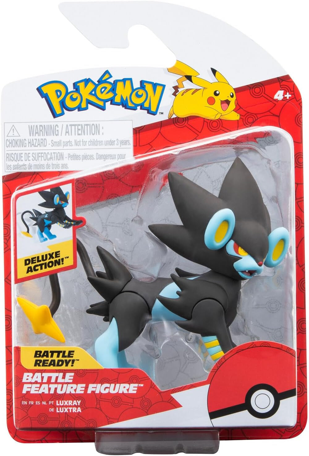 Pokémon PKW3035 - Battle Feature Figure - Turtok, figurine mobile officielle, 11,5 cm Figurines Naty Shop Luxtra