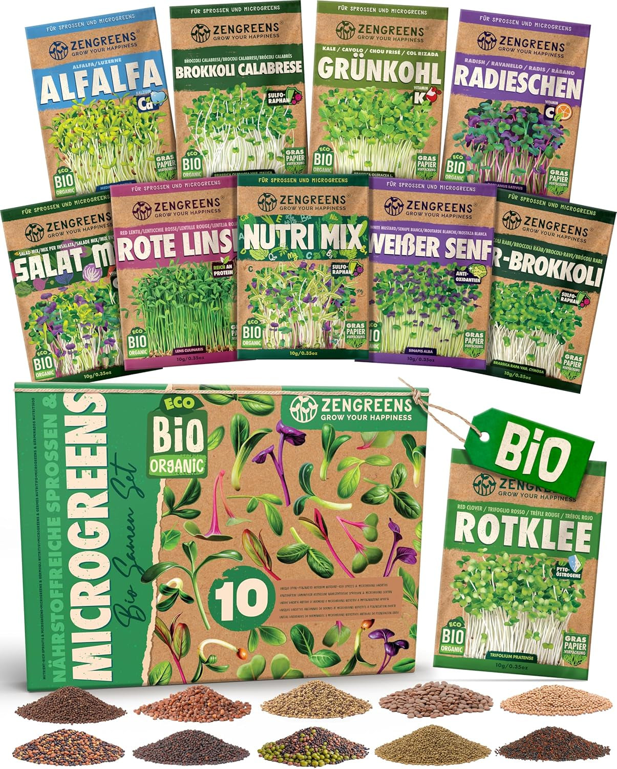 Graines de tomates biologiques dans un ensemble de 10 à 10 graines de tomates pour une culture facile dans le jardin, le balcon ou le parterre surélevé - Graines de plantes - Semis