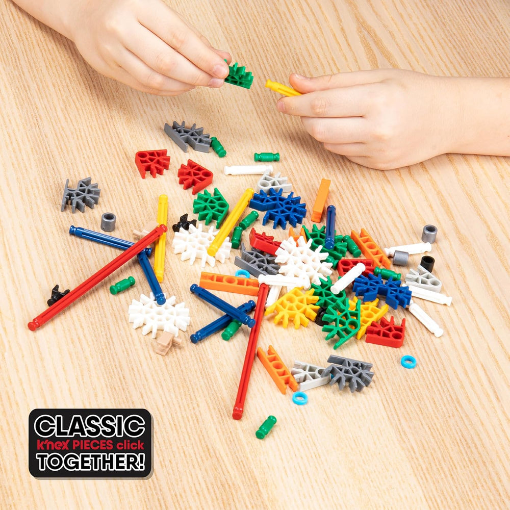 K'NEX 15210 Kit de construction pour accessoires avec 40 modèles, jeu de simulation pour jeunes et filles, ensemble de 141 pièces, jeu de construction pour enfants, jeu de construction à partir de 5 ans