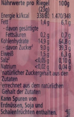 Barre Léopard Hipp Fruit-Friend Bio, yaourt-cerises en purée de banane, 22 x 23g Mère et Enfant Naty Shop