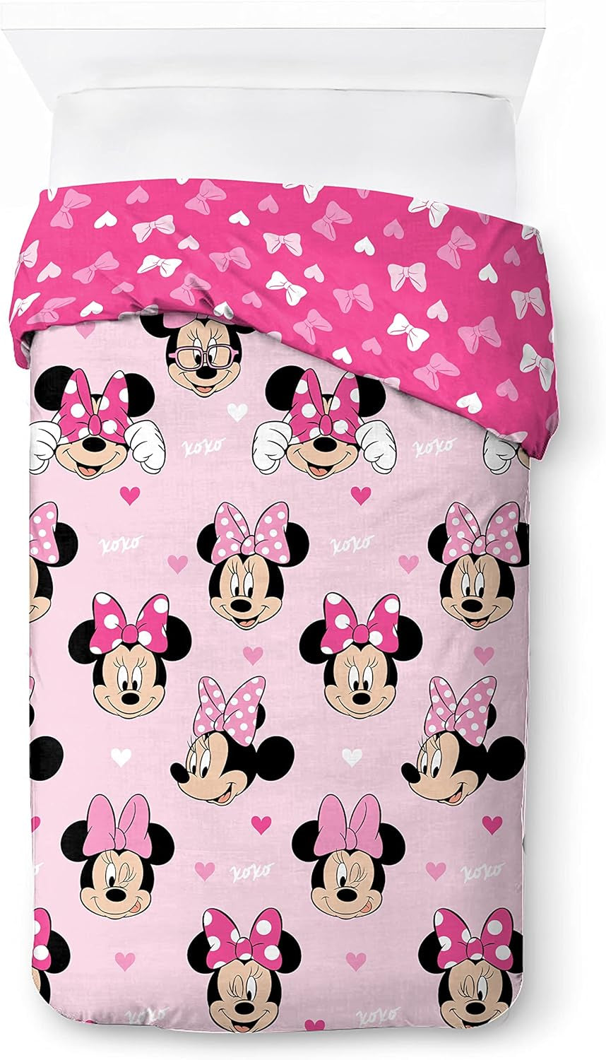 Lenjerie de pat pentru copii, personaje Disney, 100% bumbac Lenjerie de pat - copii Naty Shop