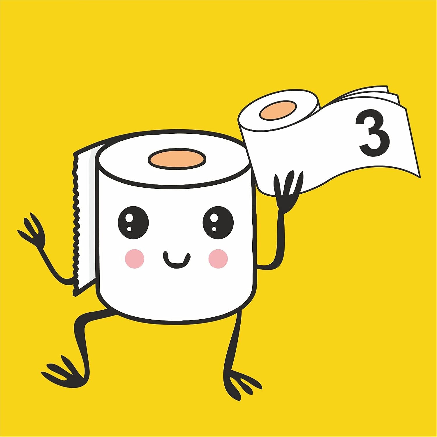 Renova Skincare Purissimo papier toilette, 12 rouleaux, blanc