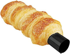 Zenker Cream Roll Set - Moules à pâtisserie haut de gamme pour de délicieux petits pains à la crème, résistants à la chaleur jusqu'à 230°C, avec boîte de rangement pratique, 6 pièces, noir