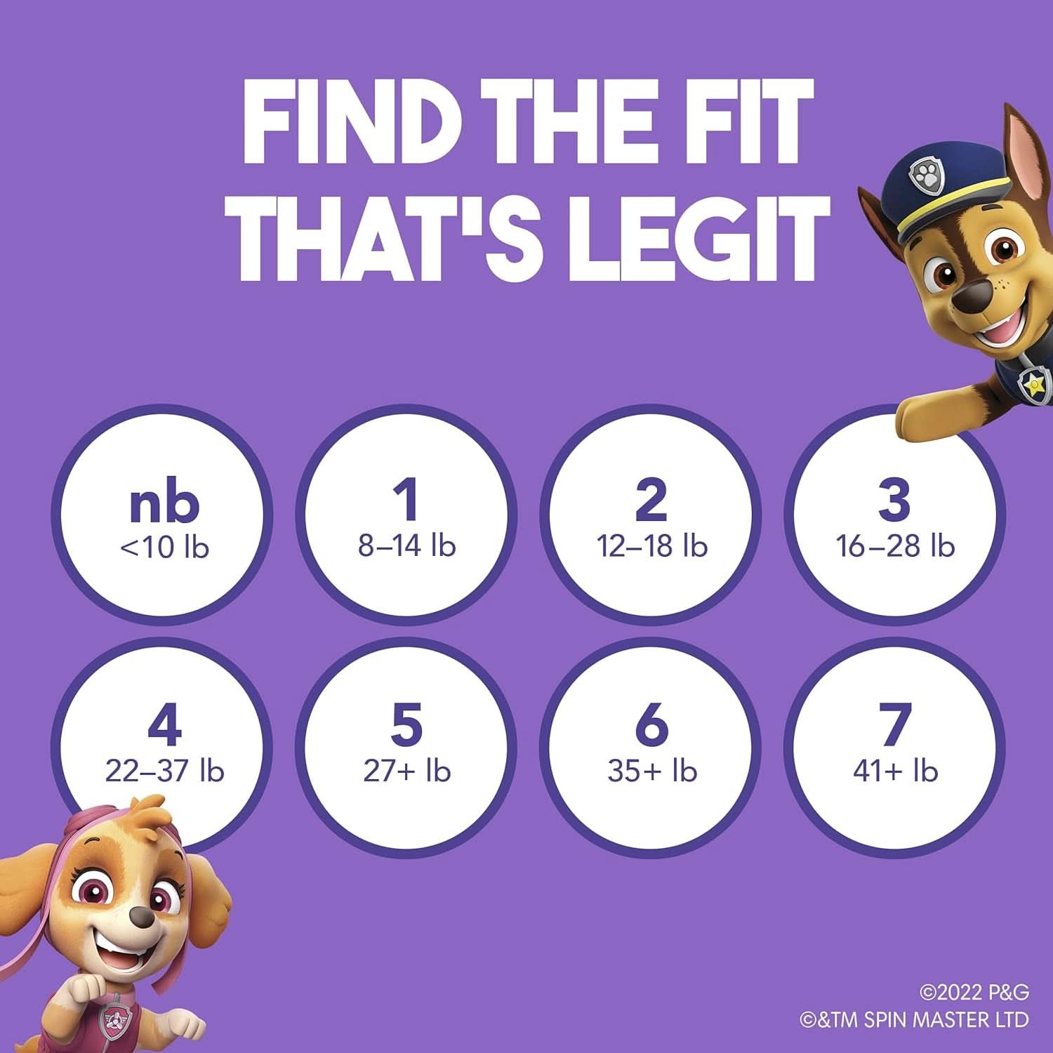 Paw Patrol, Scutece de unică folosință pentru copii Mama si Copilul Naty Shop