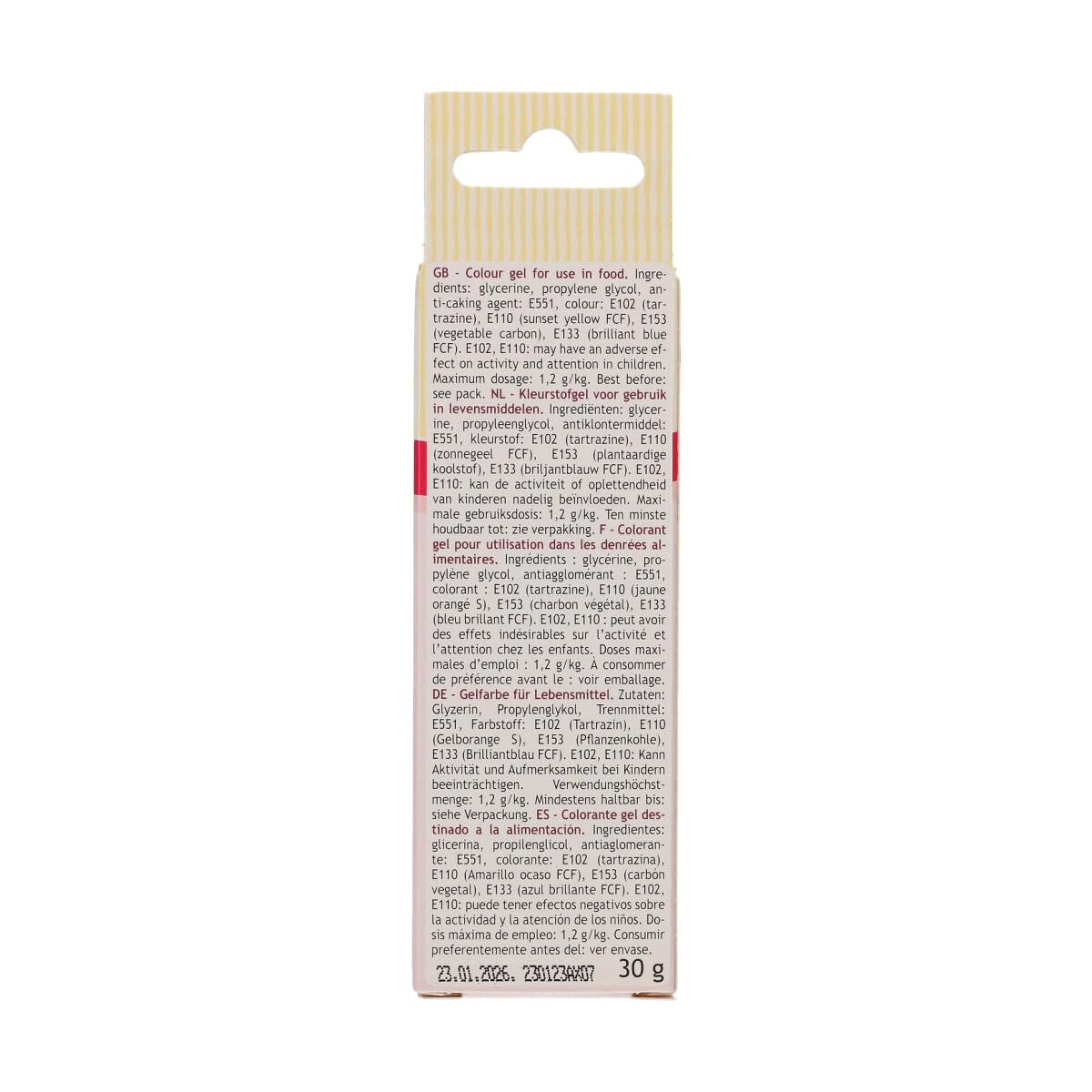Colorant alimentaire Funcakes, gel colorant Miel Or : Colorant alimentaire très concentré pour pâtes, crèmes, fondants, pâte d'amande et pâtisseries. Dosage facile. Une seule goutte pour créer des couleurs vibrantes. Halal. 30g.