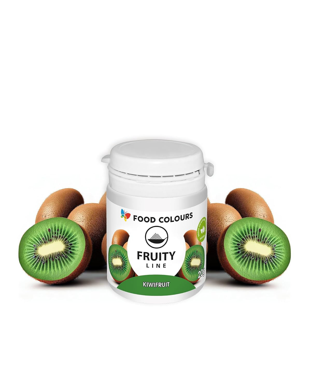 Coloranți alimentari pudră colorant natural Fruity Line BLUEBERRY 20G pudră colorantă naturală pentru creme glazură burete aluat sub formă de pudră colorant alimentar pentru băuturi jeleuri