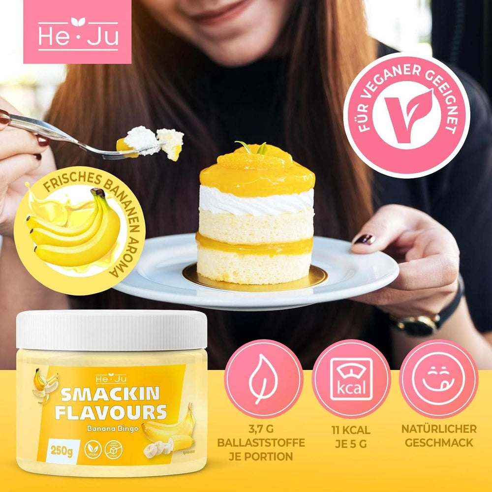 He-Ju, Poudre au goût de banane, 250 grammes Aromas Naty Shop