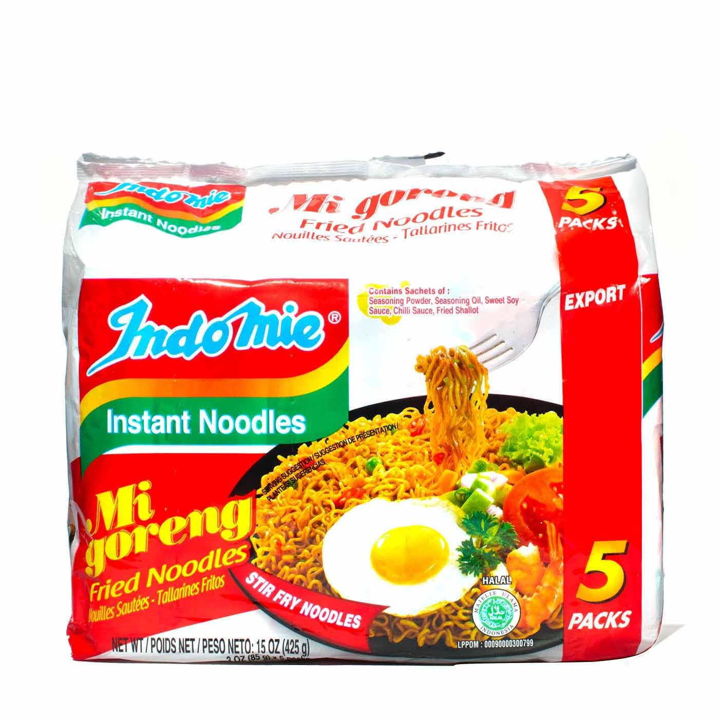 INDOMIE - Nouilles instantanées Mi Goreng - Multipack (40 x 80g)